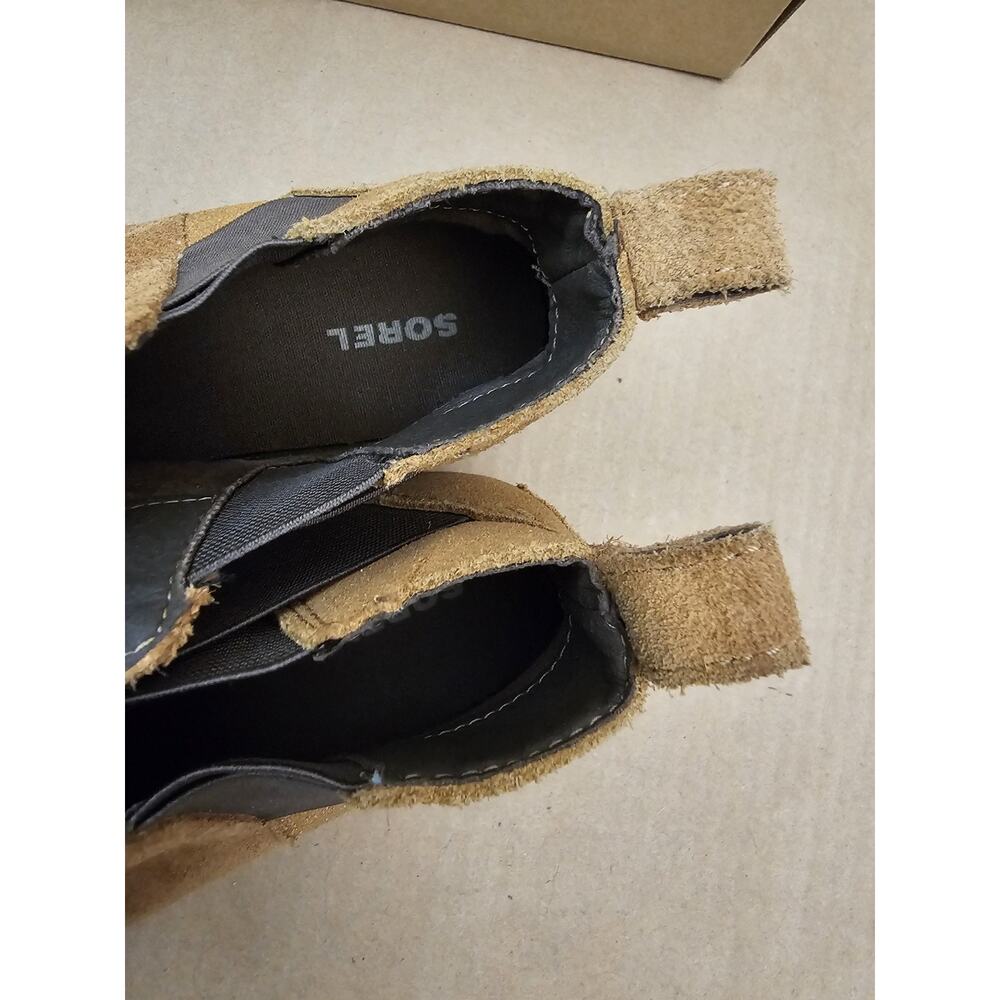 Sorel Emelie Chelsea Major Tan Women's Ankle Boots Size 5 - Picture 8 of 12